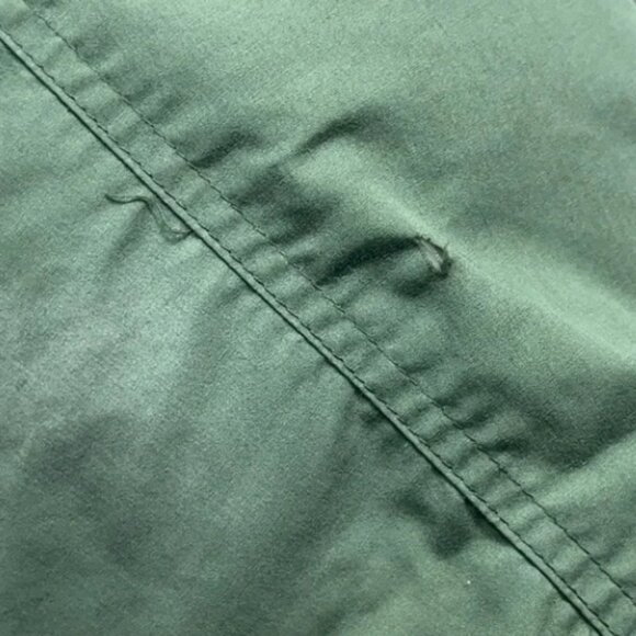 Cabela's Goose Down Field Jacket Mens Medium Fleece Lined Removable Hood READ - Picture 15 of 16